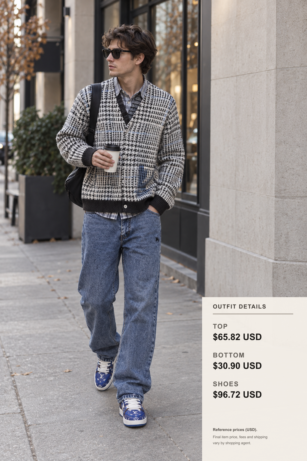 burberry Shirt Layering on fashionreps outfit 1 full-body street style for fashionreps