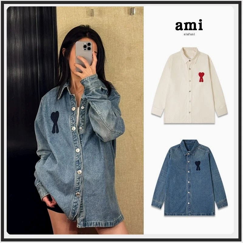 Ami Paris Heart-Embroidered Denim Jacket Review: We Tested the $45.97 Blue-Wash Jacket