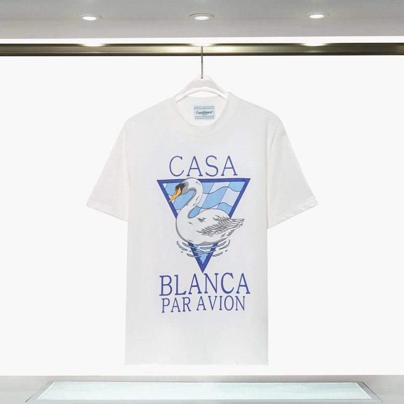 Casablanca Floral White T-Shirt Review: A $13.88 Thin Cotton Streetwear Tee, Measured